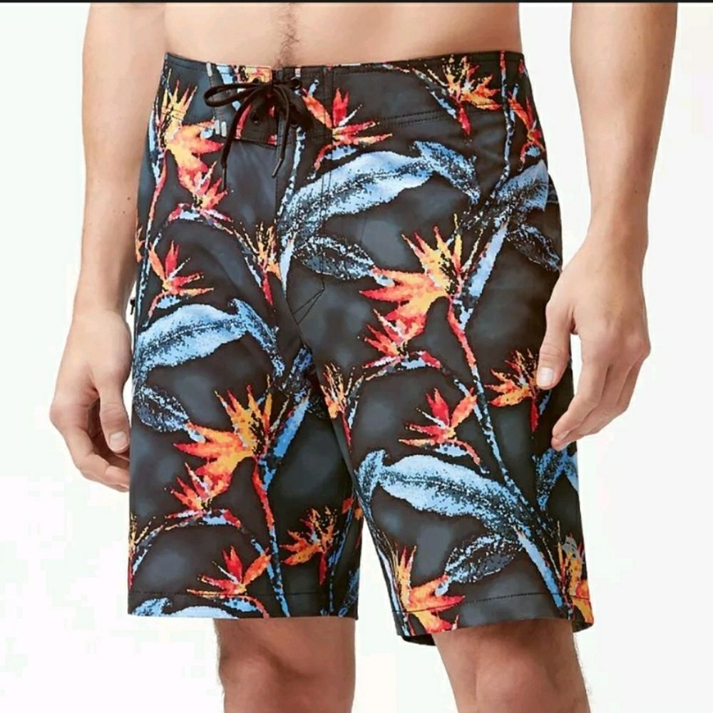 Tommy Bahama North Shore Pixel In Paradise 9-Inch Board Short Mens Size 36